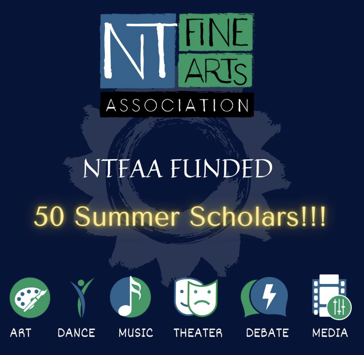  NTFAA Summer Scholars banner